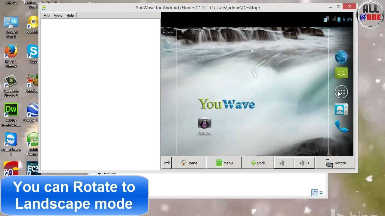 how to install apps in youwave